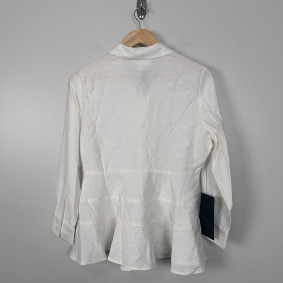 POMANDER PLACE White Ashlen Blouse - Picture 9 of 12
